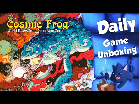 Cosmic Frog - Daily Game Unboxing