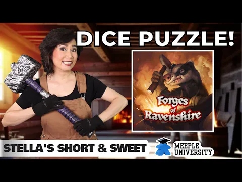 Forges of Ravenshire - Dice put, retrieve and puzzle goodness! A board game preview