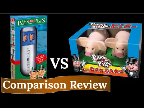 Pass The Pigs: Big Pigs - Comparison Review