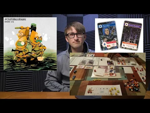 Leder Games and Cole Wehrle Announce the Oath: Chronicles of Empire and Exile Board Game