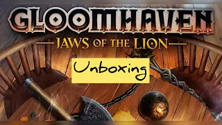 Gloomhaven JOTL Unboxing
