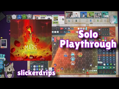 On Mars: Alien Invasion - Solo Playthrough