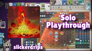 On Mars: Alien Invasion - Solo Playthrough