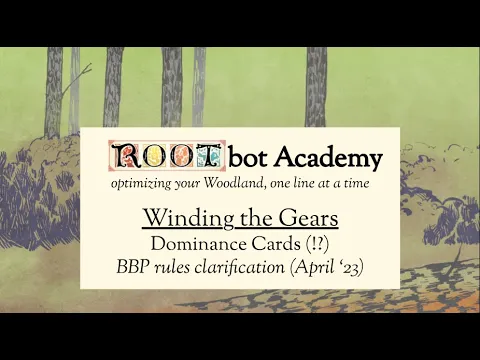 Dominance Cards w/ Bots(!?), April '23 (Winding the Gears)