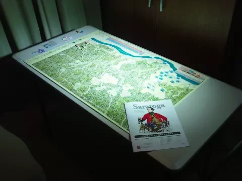 American Revolution Tri Pack - Saratoga Campaign Scenario Initial Setup
