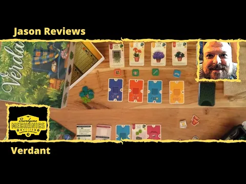 Jason's Board Game Diagnostics of Verdant
