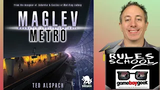 How to Play Maglev Metro (Rules School) with the Game Boy Geek
