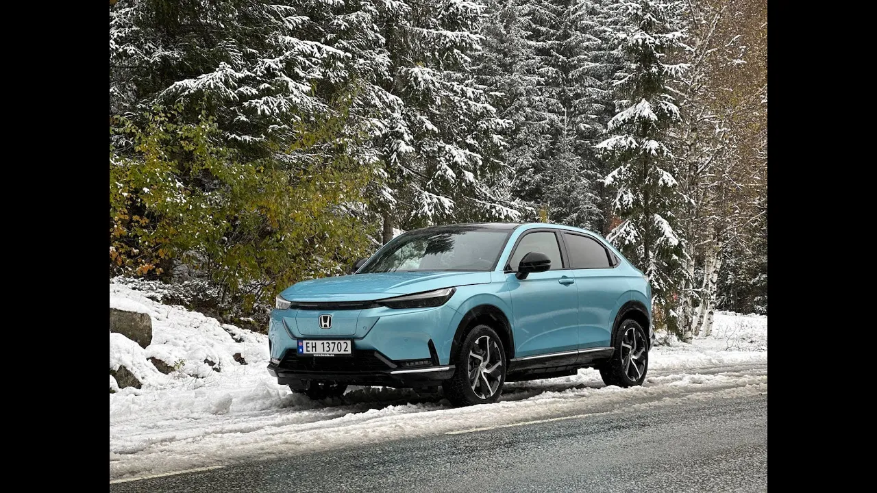 Honda e:Ny1 uketest, og test av rekkevidde på snø