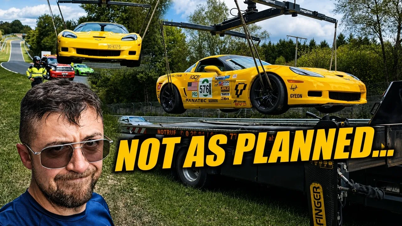 Broke Down & Banned! My Corvette's First Nürburgring Laps