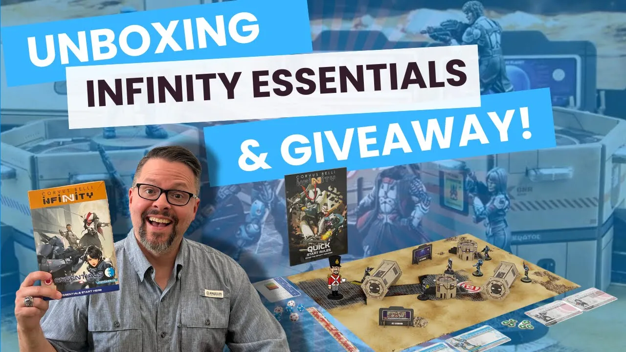 "Infinity Essentials" by Corvus Belli: unboxing and giveaway!