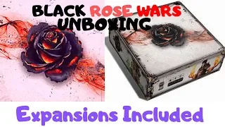 Black Rose Wars | Unboxing (EXPANSIONS INCLUDED)
