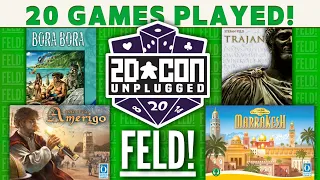 20 Games We Played at 2D Con Unplugged 2025!