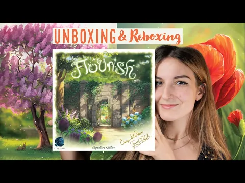 DiscoveryEle #01 - Flourish - Unboxing/Reboxing e panoramica di gioco - Italiano