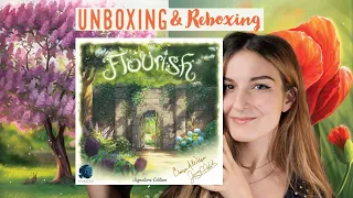 DiscoveryEle #01 - Flourish - Unboxing/Reboxing e panoramica di gioco - Italiano
