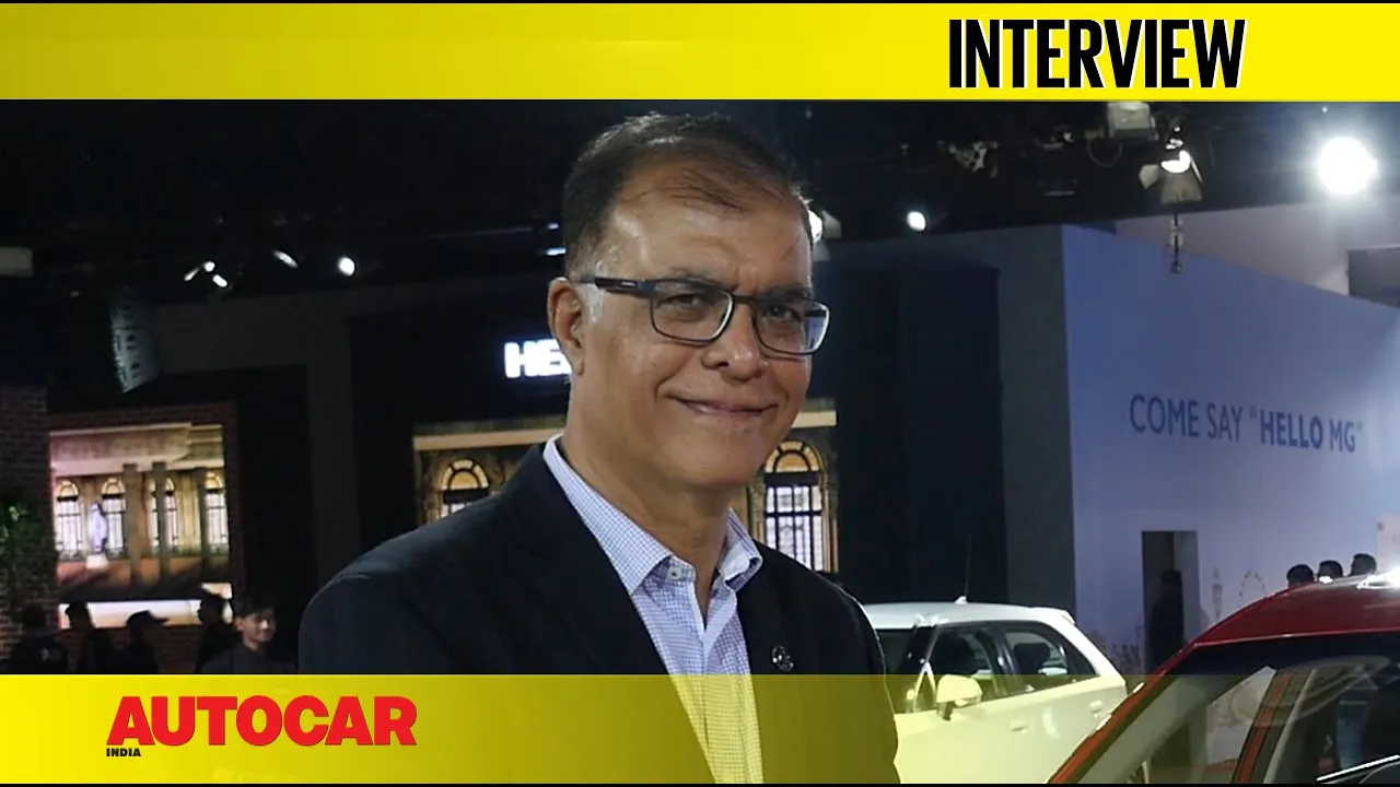 Auto Expo 2020 : Rajeev Chaba - President & MD, MG Motor India | Interview | Autocar India