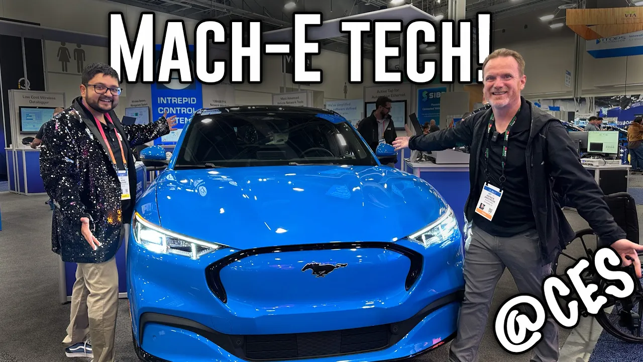 The Tech Behind the Mustang Mach-E!