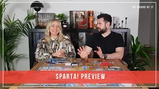 SPARTA! Preview: Peloponnesian Punch Up!