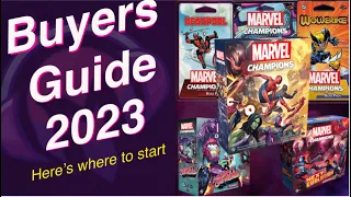 Marvel Champions Buyers Guide | Holiday Buyers Guide | 2023 | New Players Buyers Guide