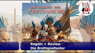 Die Erbauer von Teotihuacan vom Schwerkraft-Verlag-Regeln + Review - Brettspiel-Die Brettspieltester