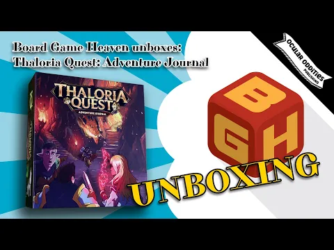 Board Game Heaven Unboxing 226: Thaloria Quest Adventure Journal by Ocular Oddities