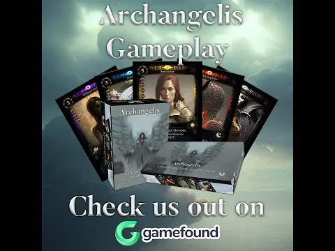 Archangelis Deckbuilding Card Game - Gameplay