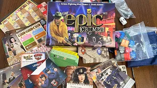 Tiny Epic Crimes (Gamelyn) - Unboxing and Overview