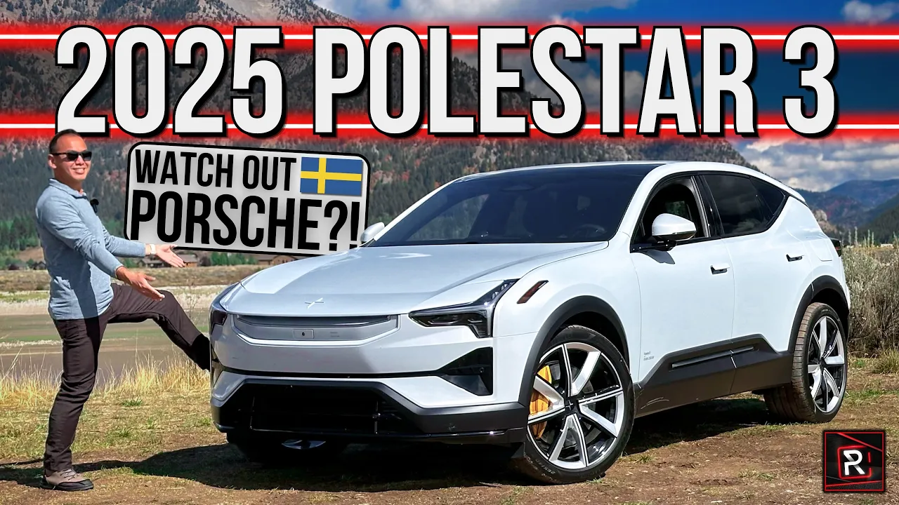 The 2025 Polestar 3 Is A Porsche-Like Performance Luxury SUV From Sweden