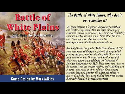 Battle of White Plains with Mark Miklos (Battles of the American Revolution)