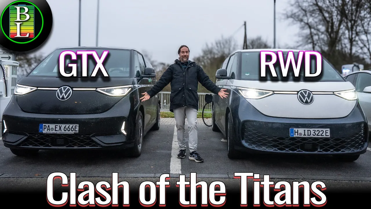 Volkswagen ID. Buzz LWB: RWD vs GTX Consumption Test — Real Highway Comparison!