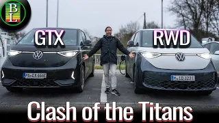 Volkswagen ID. Buzz LWB: RWD vs GTX Consumption Test — Real Highway Comparison!