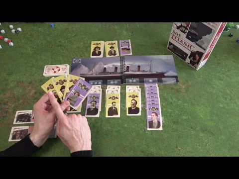 Jeu - SOS Titanic - Exemple de partie