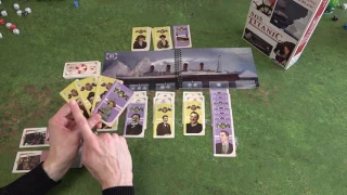 Jeu - SOS Titanic - Exemple de partie 