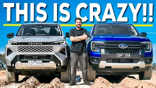 NEW Toyota HiLux VS. Ford Ranger MEGA TEST: THIS IS CRAZY!!