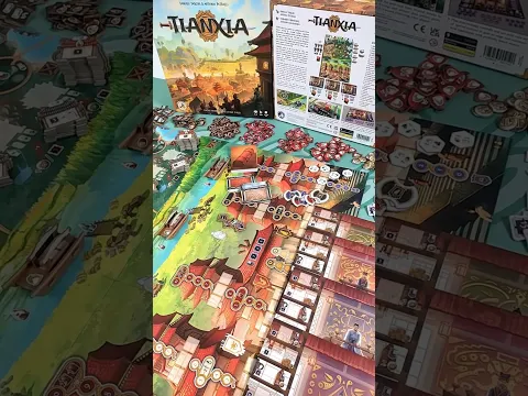 What’s in the Box? Tianxia Board Game Unboxing! #boardgameshorts