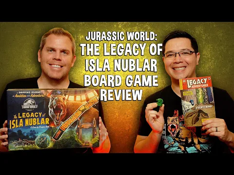 The Legacy of Isla Nublar Review - Jurassic World Board Game