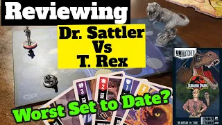 Reviewing Unmatched: Dr. Sattler vs T. Rex