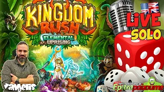 Kingdom Rush Elemental Uprising - SOLO Live Playthrough (EN) by Epitrapaizoume