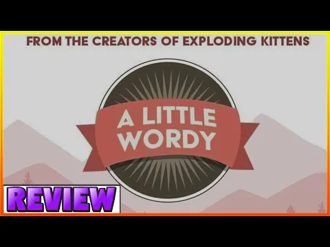How to Play A Little Wordy & Review