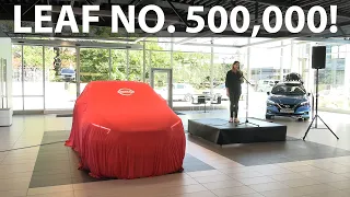 Nissan Leaf #500,000 delivered in Norway today