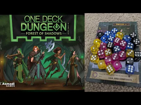 Blue Boards: One Deck Dungeon Forest of Shadows