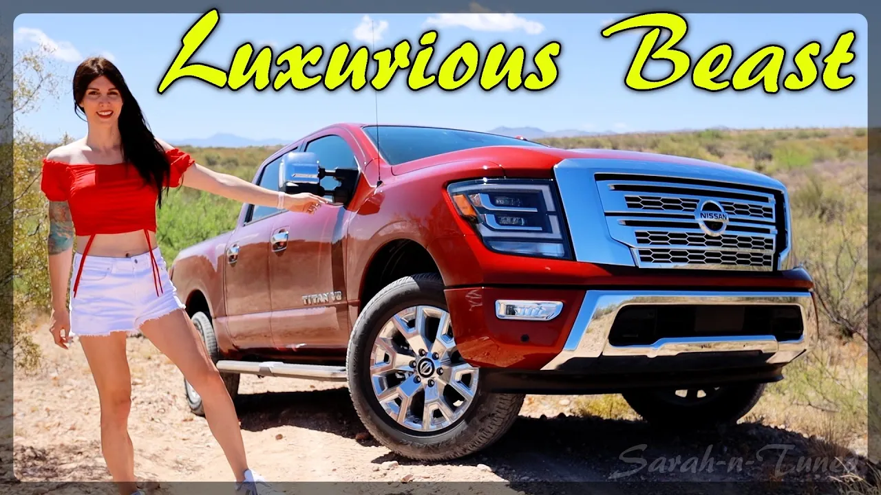 The Nissan V8 Is NO JOKE! // 2020 Titan SL 4X4 Off-Road Review
