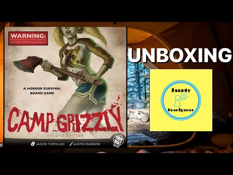 Camp Grizzly: Second Edition - UNBOXING