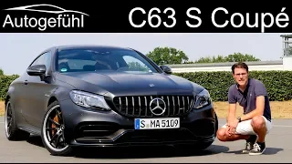 Mercedes C63 S AMG Coupé FULL REVIEW Facelift Mercedes-AMG C-Class - Autogefühl