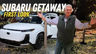Subaru Is Making A 3-Row EV! My First Look At The 2027 Getaway