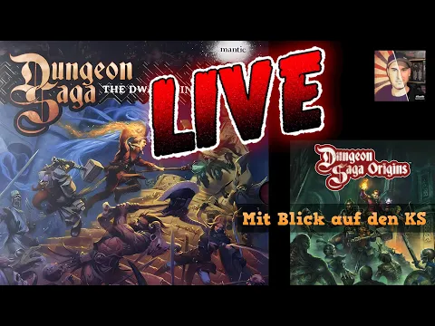 Dungeon Saga - Der HeroQuest-Killer?! LIVE Review + Let's Play - mit Blick auf Dungeon Saga Origins