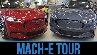 2021 Ford Mustang Mach-E First Look // Frunk, interior, SYNC 4A, comfort