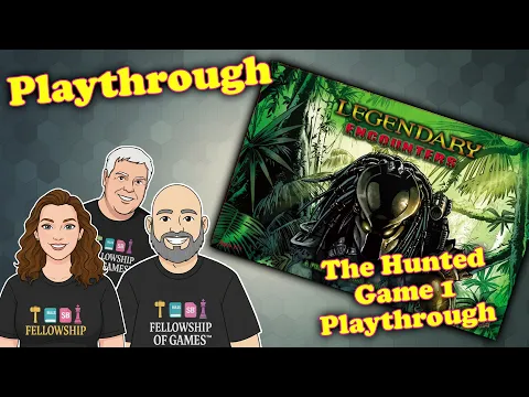 Legendary Encounters: Predator Playthrough FIRST GAME! | Hunted Mode Survival