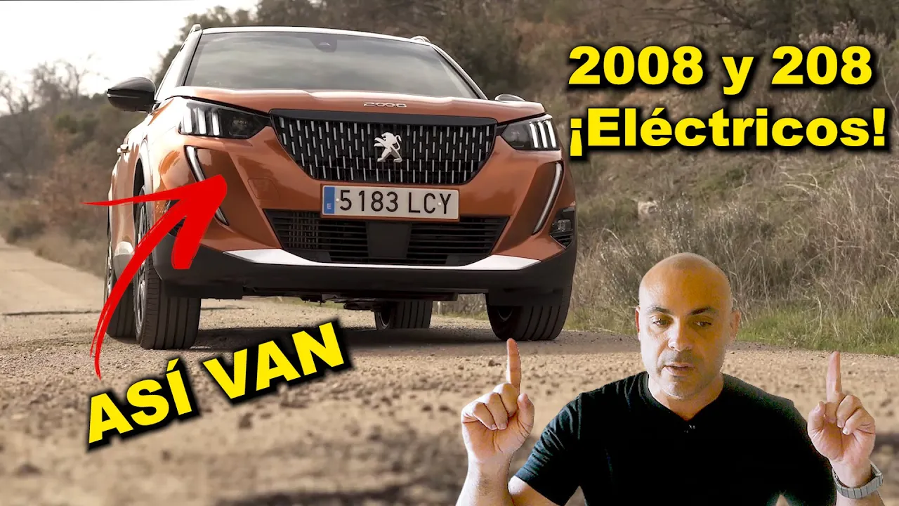 PEUGEOT 2008 y 208 Eléctricos: ¿SON UNA ALTERNATIVA REAL? A FONDO PRUEBA/TEST/REVIEW