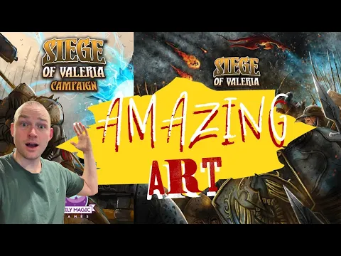 Siege of Valeria and Campaign Expansion - Unboxing