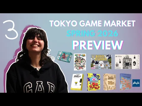 Tokyo Game Market 2026 Spring Preview | Part 3